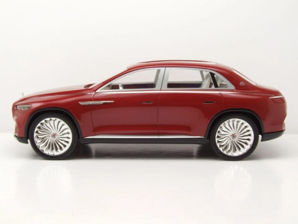 Mercedes Maybach Vision U. L.Ultimate Lusso 2018 Rosso Modellino 1:18 Schuco - Immagine 3 di 4