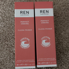 REN Clean Skincare Perfect Canvas Clean Primer Smoothing Sensitive 30ml x2