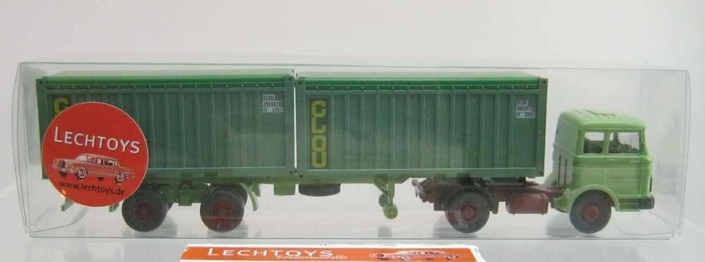 1/43 TRACTEUR CAMION Mercedes Nouvel Actros Bigspace Blanc-Eligor
