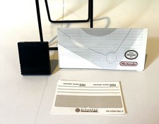 OEM Gamecube Memory Card 251 Blocks - Black - Original Sticker Labels And Manual