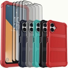 For Samsung Galaxy A06 A16 A26 A36 A56 Case Shockproof Cover / Screen Protector