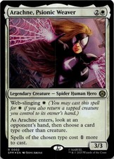 Arachne, Psionic Weaver 2 Rare Marvel's Spider-Man Magic: The Gathering Foil NM