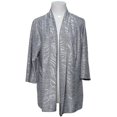 Werner Otto, Strickjacke, Damen, Größe: 40, Grau, Elasthan/Polyester, Print #OsX