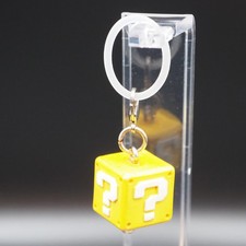 Question Block Super Mario Bros. Wonder Tsunagaring Charm Figura Japón ZG447
