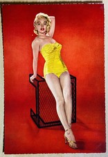 Marilyn Monroe Calendar Postcard 1953 Frank Powolny How to Marry a Millionaire 4