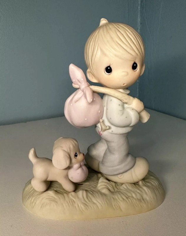 Precious Moments “You Can’t Run Away From God” 1983 No Box, No Paperwork