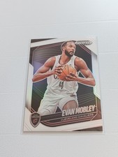 2024-25 Panini Prizm Black - Evan Mobley, Evan Mobley #121 White Prizm /175