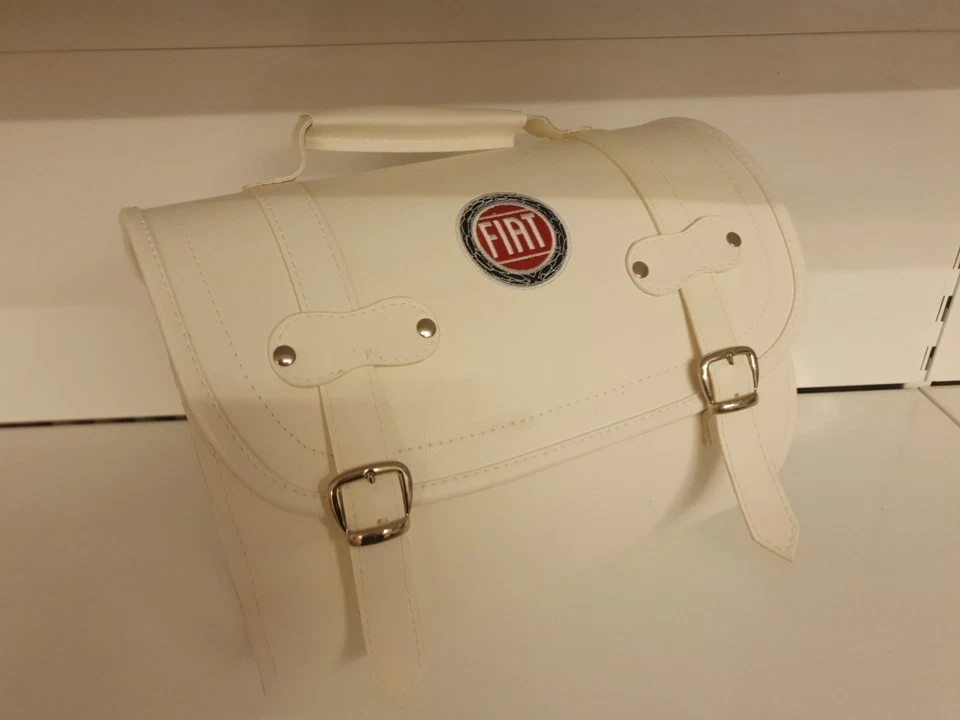 Coffre pour Fiat 500 de Collection Mod. Blanc - Photo 2/4