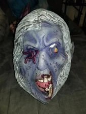 Vintage 2000 The Paper Magic Group Halloween Mask Zombie Dead Ghoul Rubber Nice