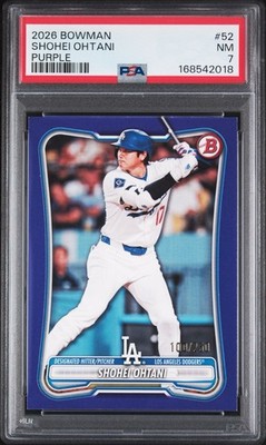 2026 Bowman 52 Shohei Ohtani Purple /250