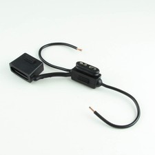 ATC/ATO Inline Fuse Holder with Cap, 16 Ga. Wire Leads 1 per pack 