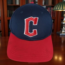 Vintage Cleveland Guardians "C" OC Sports Adjustable Baseball Hat Cap Team Gear