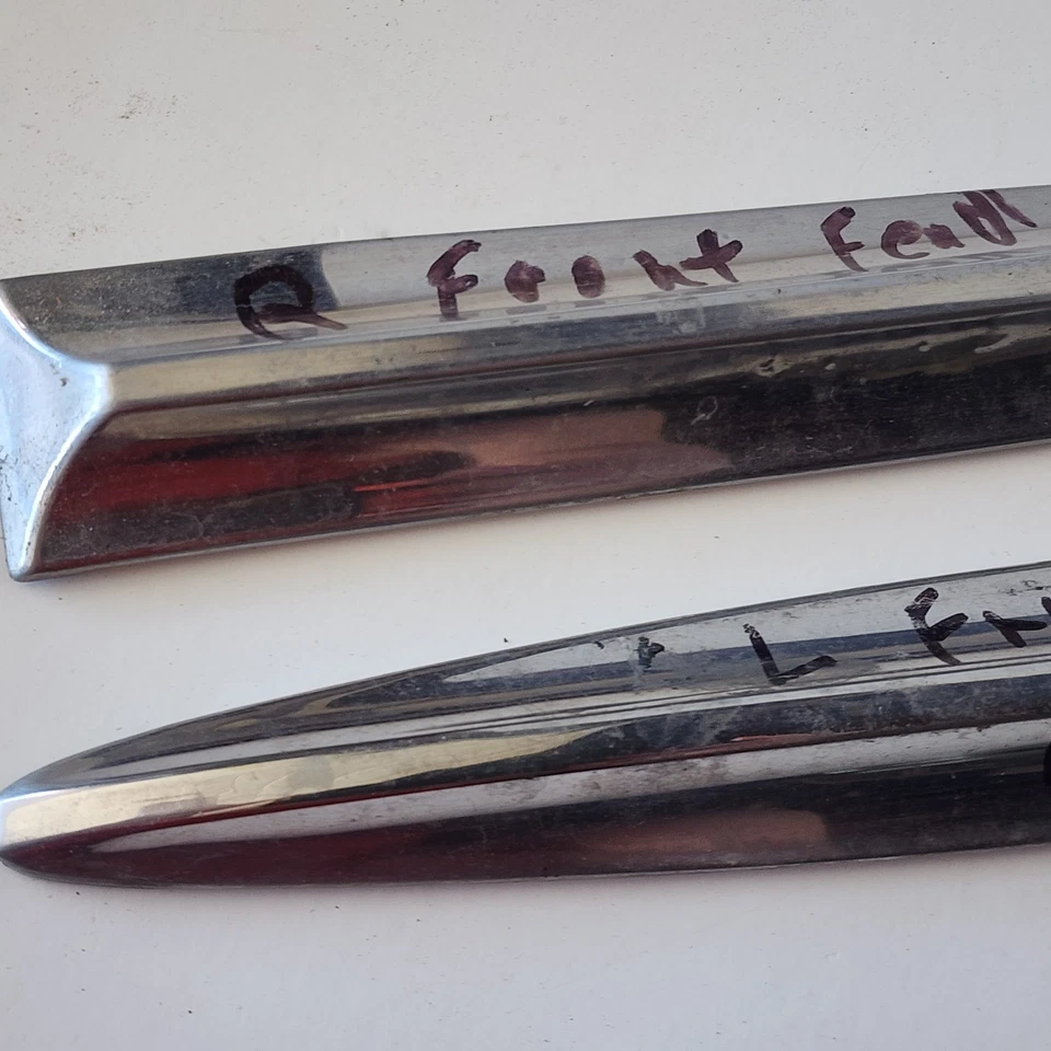 1964 Mercury Park Lane Front Fender Molding Trim Marauder Spears Monterey OEM Foto 3 de 4