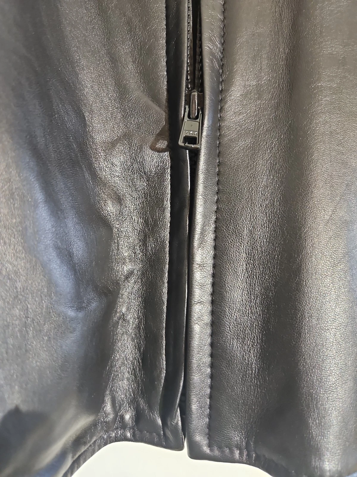 New With Tag Remy Lambskin Black Leather Jacket Mens Sz 48 BUTTER SOFT! VeryNice - product detail image 8