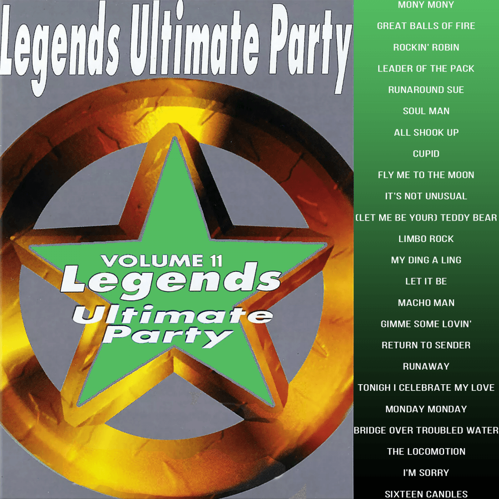 Karaoke CDG CD Legends Series Ultimate Party Vol 11 CD+G 24 Track Disc