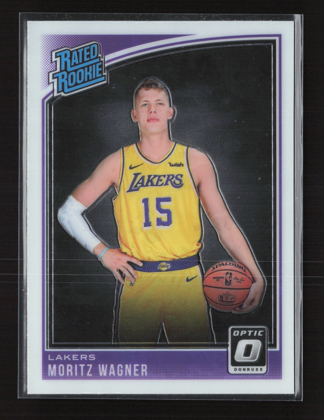 2018-19 Panini Donruss Optic Moritz Wagner Los Angeles Lakers #197 RC