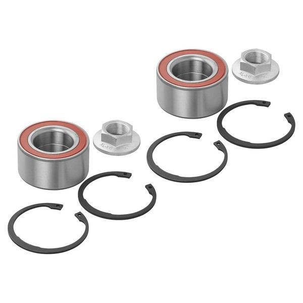 2X AL-KO Kompaktlagersatz 2051 – 39 X 72 X 37 Mm, FüR AnhäNger & Caravans-image