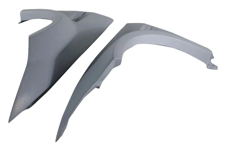 For BMW M3 08-13 AF-5 Style Fiberglass Wide Body Front Fenders Unpainted Foto 3 de 4