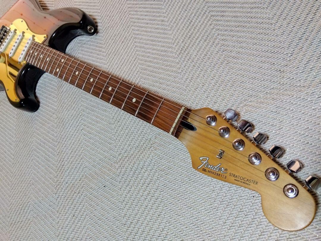 Fender Mexico Stratocaster サンバースト Fender Stratocaster Amber Sunburst Mint | eBay