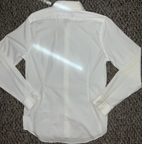 Express 1MX Men Dress Shirt Extra Slim Fit Large Size (16-16 1/2) *FLAW*! 🍀 - Picture 17 of 23