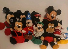 Mickey Mouse Minnie Disney Applause Plush Stuffed Animal 10"-14" Lot-9 Pls Read