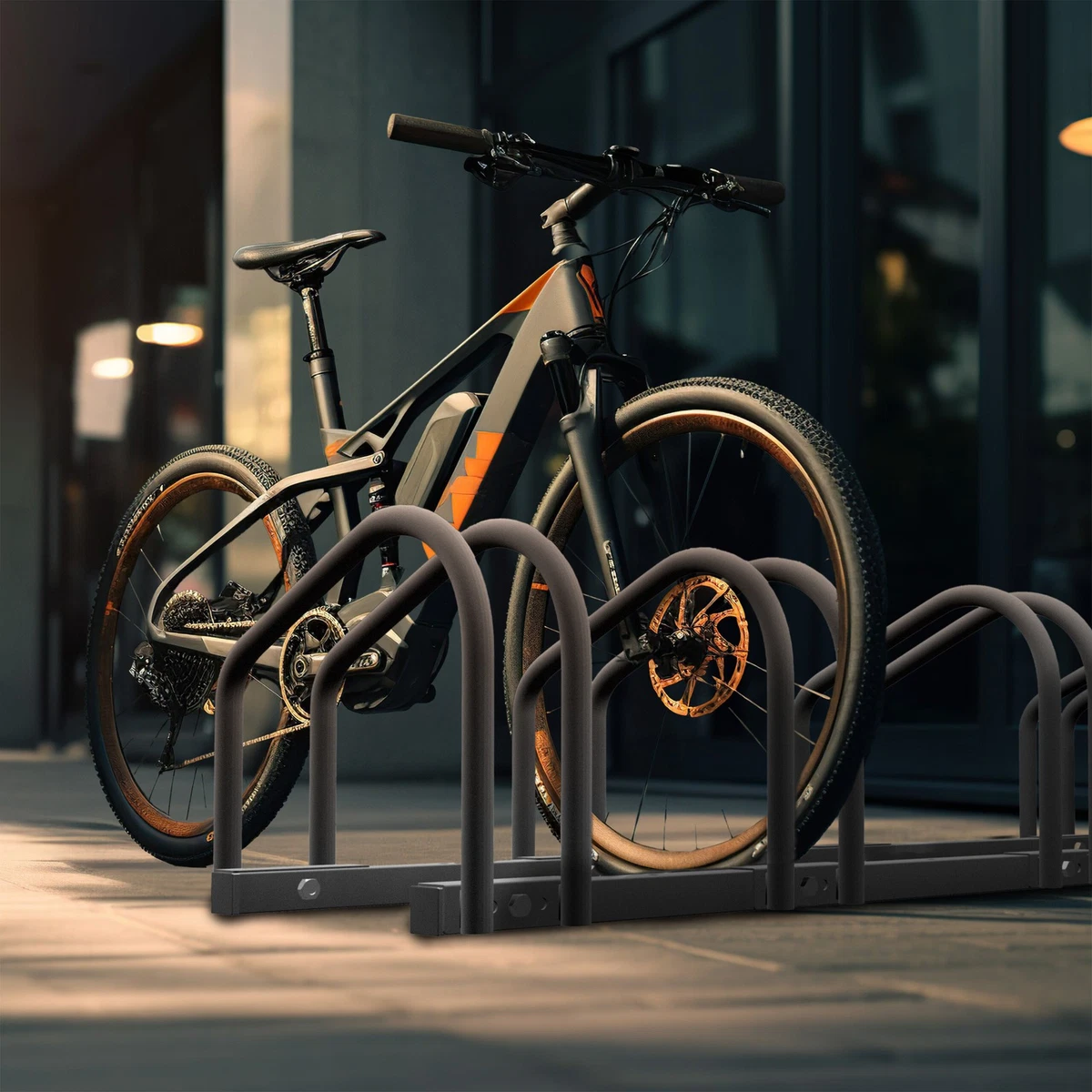 Fahrradständer Fahrradparkplatz Abstellständer für Fahrräder Radaufbewahrung