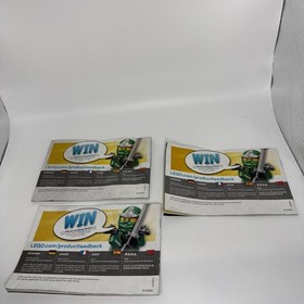 Bionicle Book Manual Lot 70783 70781 70780 Three Total Lego