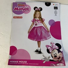 Disney Junior Minnie Mouse Costume/Halloween Girls/Toddlers Size 2T Brand New