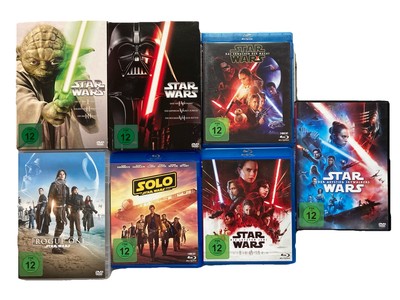   Star Wars - Teil 1 - 11 ( Dvd, Blu Ray , 1977- 2020)   