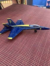 1989 Ertl McDonnell Douglas F-18 Hornet Blue Angels U.S. Navy Fighter Air Plane