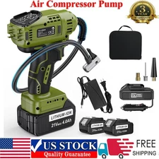 Car Tyre Inflator Cordless Digital Battery Rechargeable Tire Air Compressor Pump