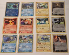 2004 EX Team Magma vs Aqua 12 Card Lot Carvanha Reverse Holo + 11 Regular