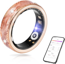 Smart Ring for Women-Men,Health-Fitness Tracker with Heart Rate, Sleep Monitor,