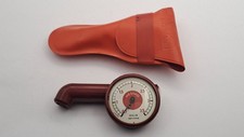 Vintage MESSKO Red Dot Tire Pressure Gauge 3.5 Bar Porsche VW Mercedes