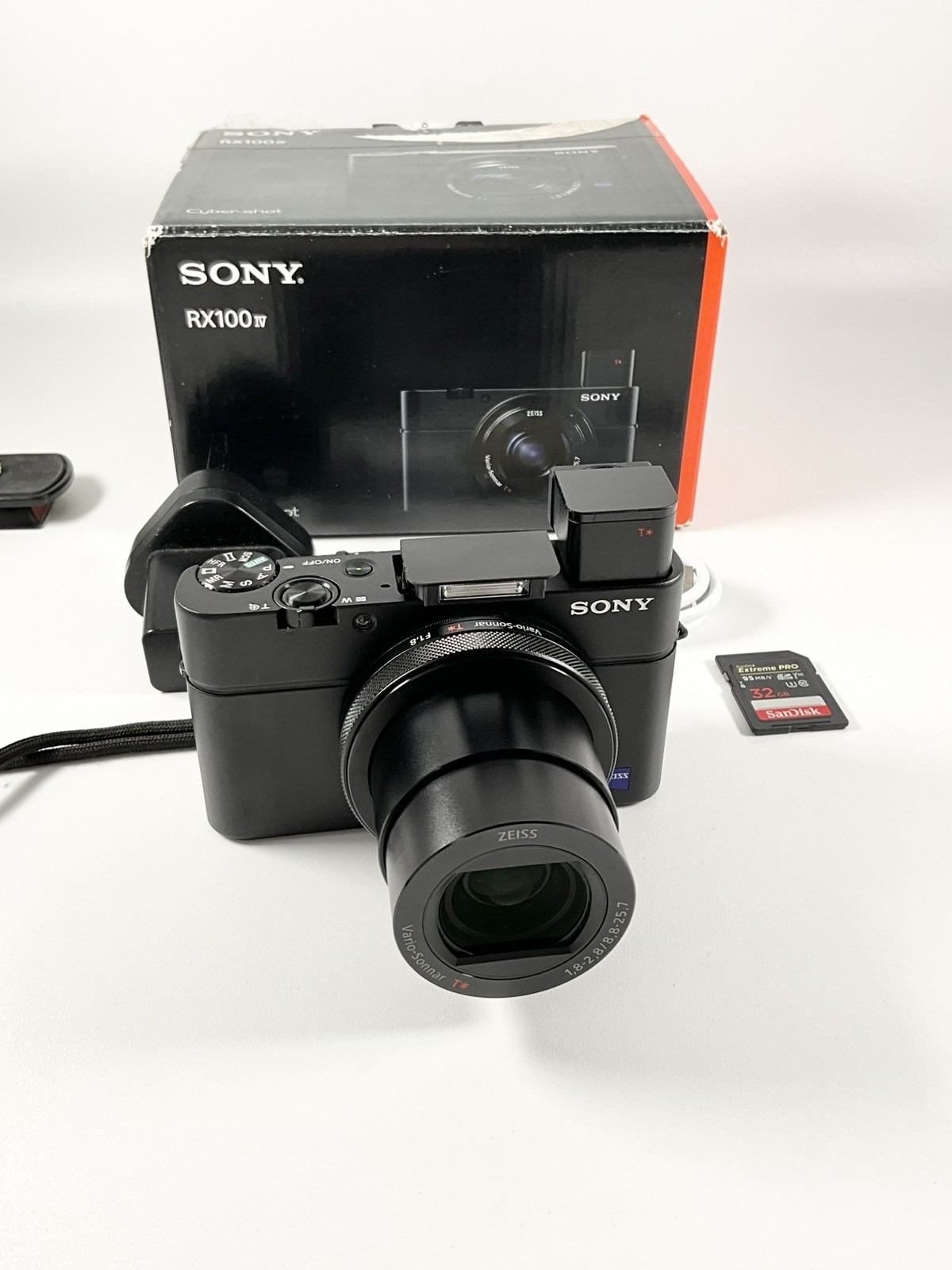 Sony Cyber-Shot DSC-RX100 IV 20.2 MP Digital Camera - Great Condition!