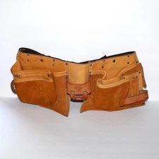 Nicholas Tool Belt 427X brown leather Top Grain Cowhide Work Gear