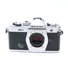 OM SYSTEM OM-3 Silver Mirrorless Camera Body -Near Mint- 369