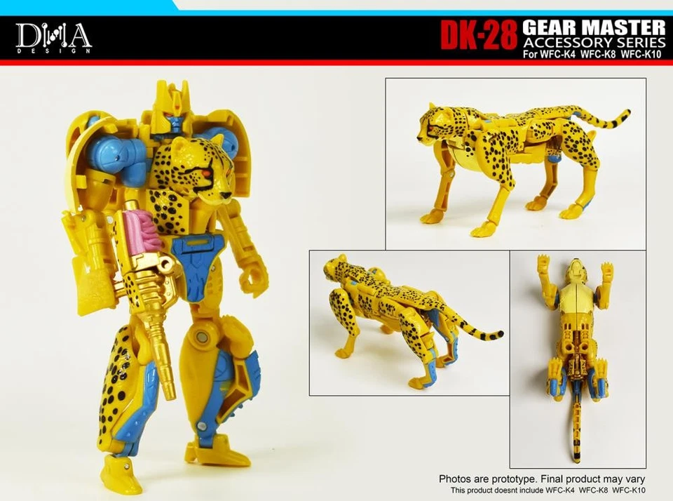 DK-28 Upgrade Kit for Transformers WFC Kingdom WFC-K4, WFC-K8, and WFC-K10 | DNA - Image 4 of 4