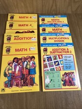 Lot Of 8 Golden Step Ahead Plus Math Workbook...