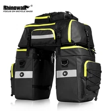 Rhinowalk Bike Panniers Quick Release Bike Rear rack Bag Multifunctional Bag