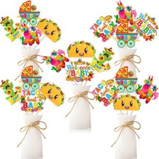 Mexican Fiesta Taco Bout A Baby Shower Centerpiece Sticks