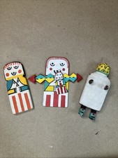 Handmade Hopi Kachina Doll lot of 3
