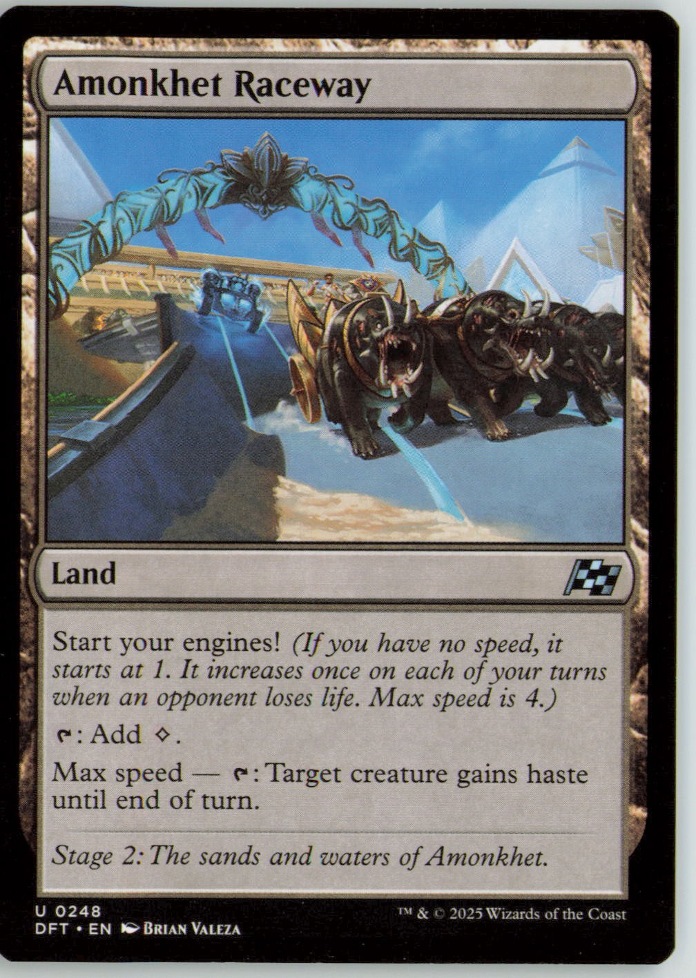 Amonkhet Raceway 248 Uncommon Aetherdrift Magic: The Gathering LP