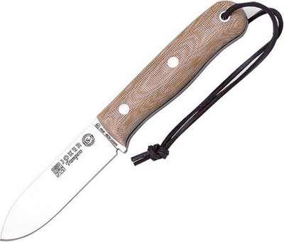 Joker Trapper Fixed Knife 4'' 14C28N Sandvik Steel Blade Canvas - CM113