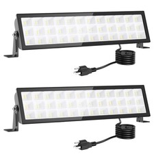 Shop Lights for Workshop,2pack 100w Led Shop Light,14000lm Super Bright Plug ...