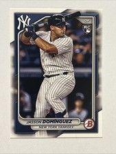 2024 Bowman Base Paper Jasson Dominguez RC New York Yankees