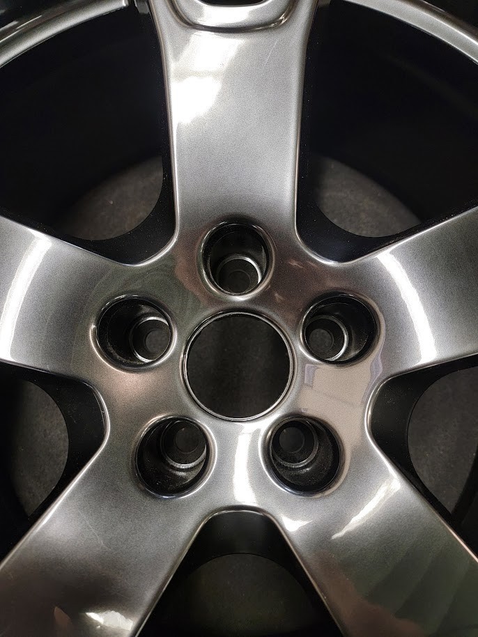 Maserati Levante 2017 96296 670044701 OEM wheel rim 20 x 9 Front Blem Dark Char
