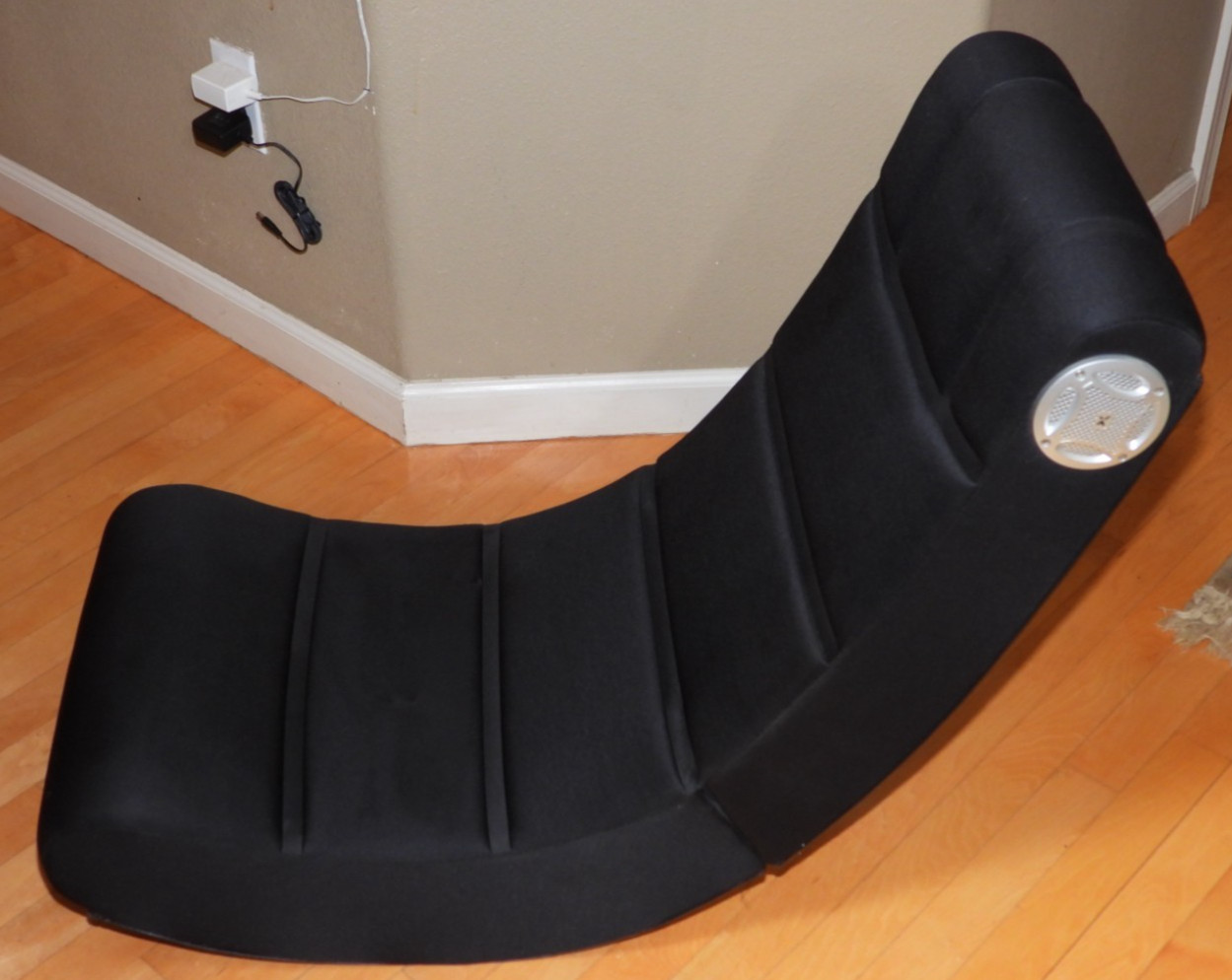 XRocker Impact Gaming Chair Sound Rocker Folds Away for Easy