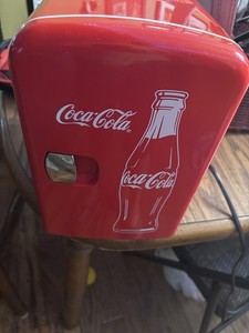 Coca-Cola 6 Can Mini Fridge Portable 4L Mini Cooler Travel Compact Refrigerator