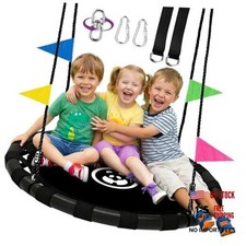 Saucer Swing for Kids Adults, 900lbs Weight Capacity Heavy Duty Tree 48 Inch